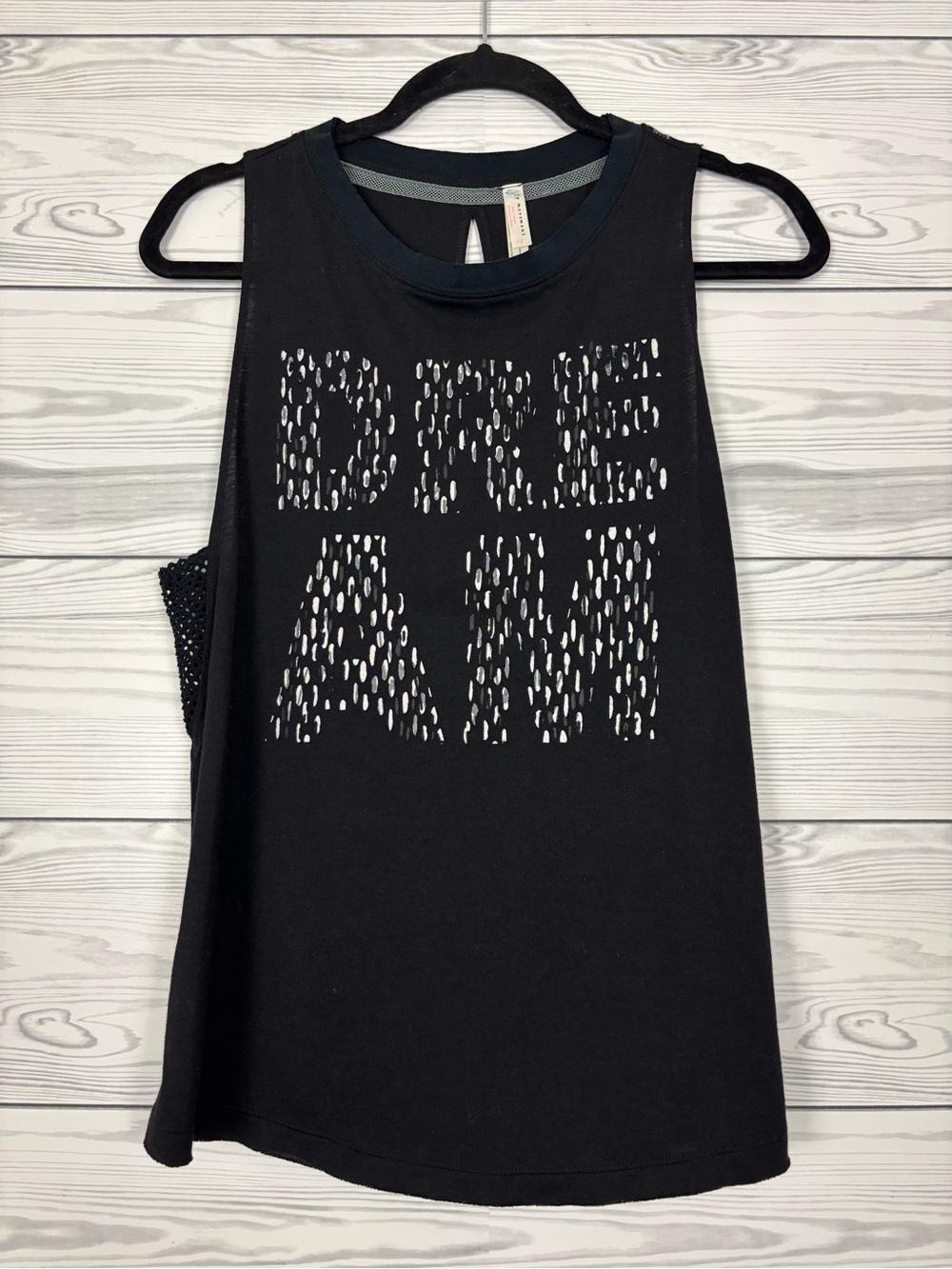 FP Free People Movement graphic tank top black size small